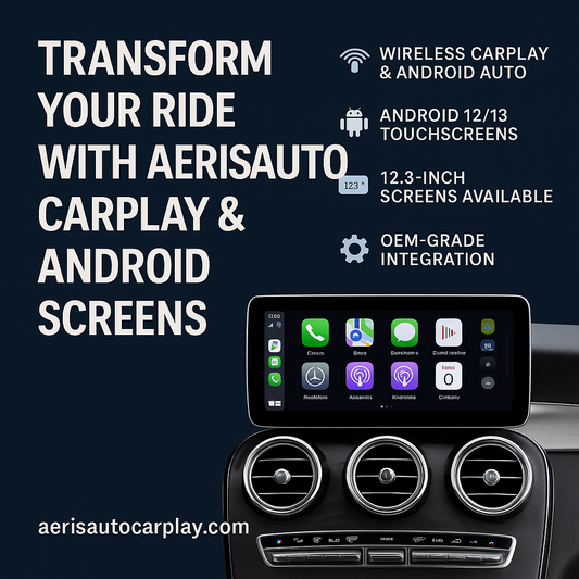 🚗 Transform Your Ride with Aerisauto CarPlay & Android Screens