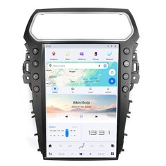 For Ford Explorer 2011-2019 AERISAUTO for Car Radio Stereo Carplay Upgrade Tesla Style Screen Multimedia Player