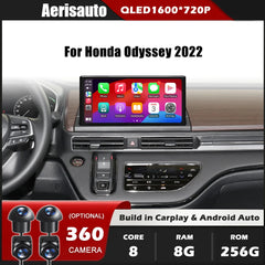 10.33''For Honda Odyssey 2022 AERISAUTO for Apple Android screen and  Android Auto