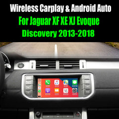 Décodeur CarPlay sans fil pour Jaguar XF XE XJ Evoque Discovery Bosch OEM Multimedia Car Play Android Auto Siri Google Navigation 
