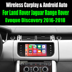 CarPlay sans fil Mirror Link AirPlay AI Box pour Land Rover/Jaguar/Range Rover/Evoque/Discovery 2016-2018 Interface Android Auto 
