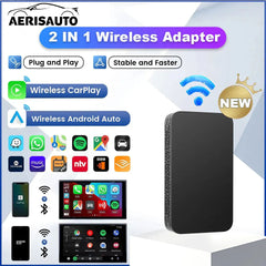 Aerisauto 5.0 for Wireless CarPlay Box Android Auto Dongle Car Player Activator KP