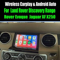 Interface sans fil intelligente Apple CarPlay Android Auto pour Jaguar XF X250 