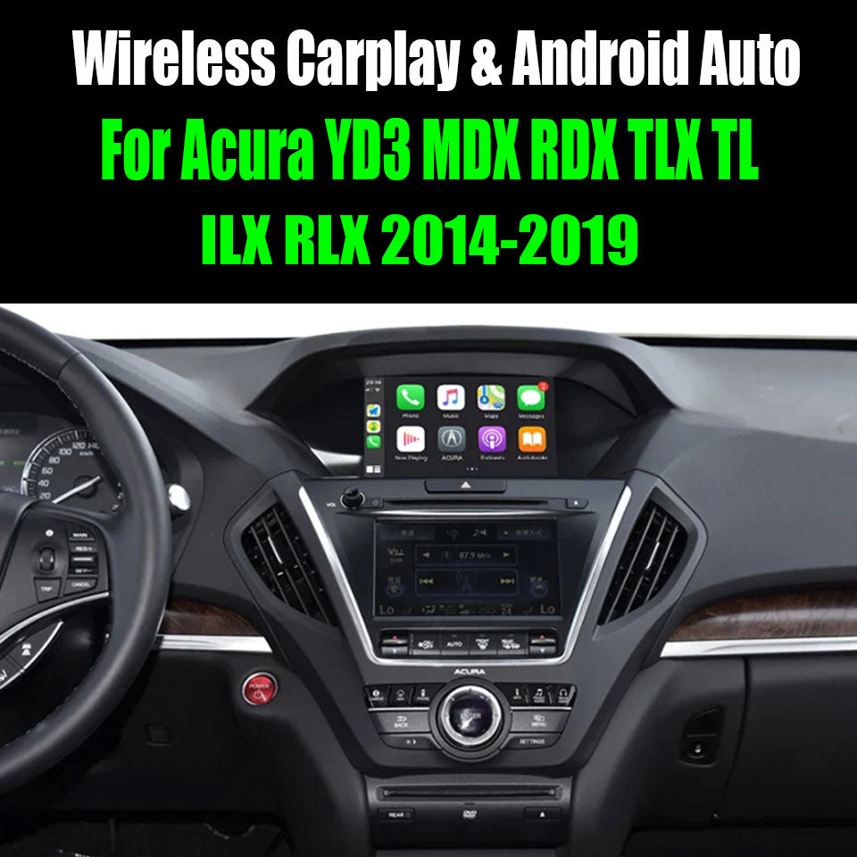For Acura YD3 MDX RDX TLX TL ILX RLX 2014-2019 AERISAUTO for Apple CarPlay Module and  Android Auto