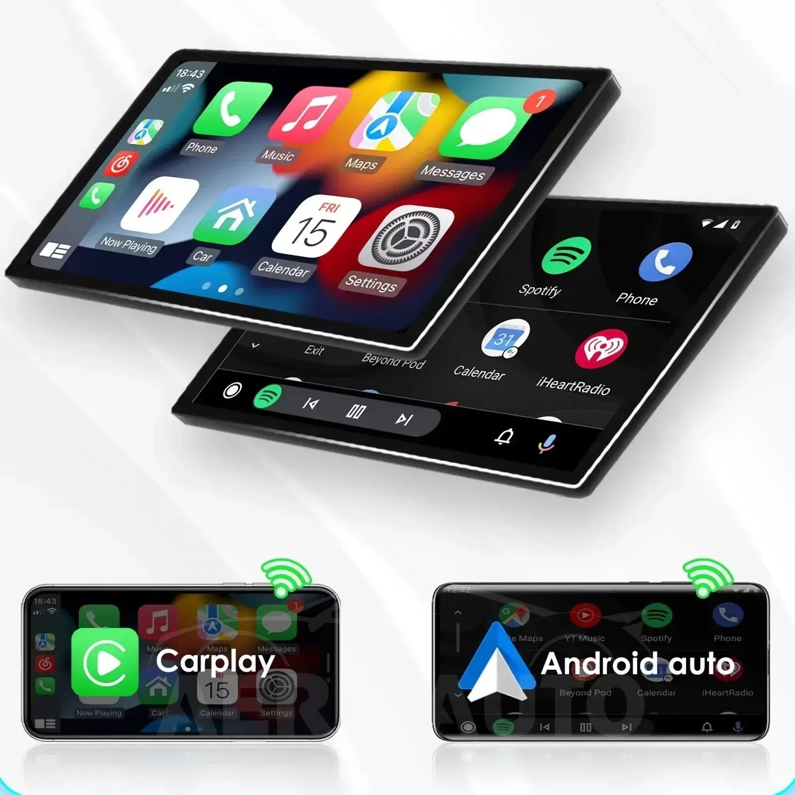10.1''For Citroen C5 2008-2017 AERISAUTO for Apple Android screen and  Android Auto Aerisauto