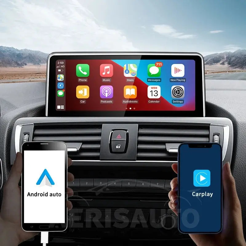 10.25''For BMW 1series F20 NBT AERISAUTO for Apple Android screen and  Android Auto Aerisauto