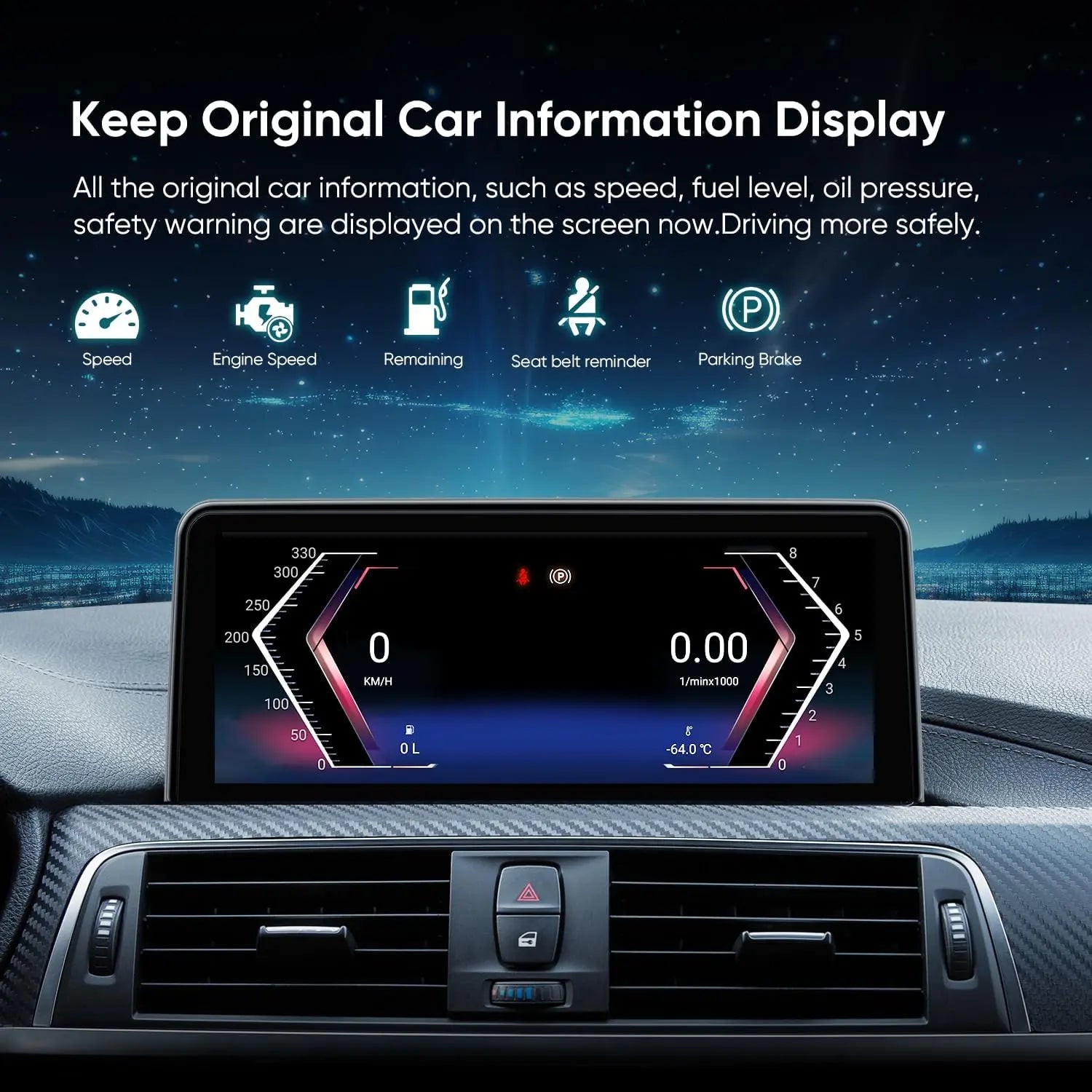 10.25"For BMW 3/4 Series F30/F31/F32/F33/F36 NBT 2011-2019 AERISAUTO for Apple Android screen and  Android Auto 我的商店
