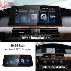 10.25''For BMW 3/5series E60 E61 E90 E91 AERISAUTO for Apple Android screen and  Android Auto Aerisauto