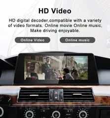 10.25''For BMW 3/5series E60 E61 E90 E91 AERISAUTO for Apple Android screen and  Android Auto Aerisauto