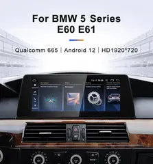 10.25''For BMW 3/5series E60 E61 E90 E91 AERISAUTO for Apple Android screen and  Android Auto Aerisauto