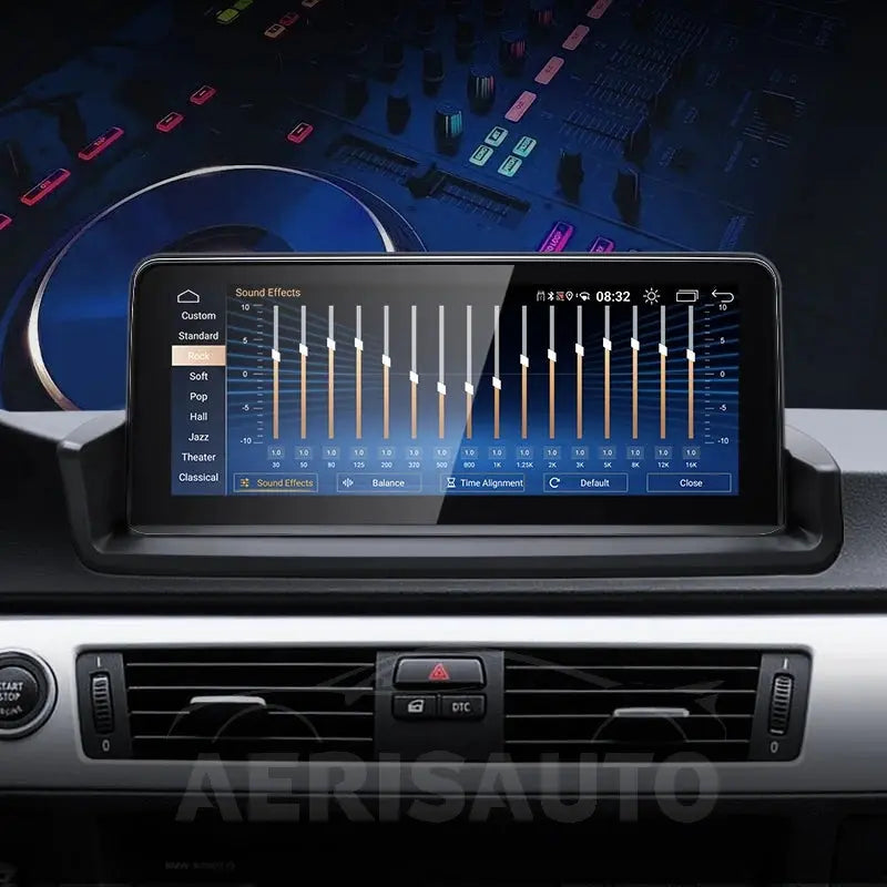 10.25''For BMW 3 Series E90 E91 E92 2005-2011 Android 13.0 AERISAUTO for Apple Android screen and  Android Auto Aerisauto