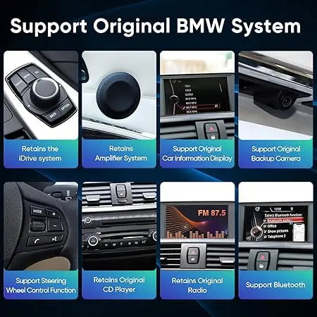 10.25''For BMW F30 F31 F34 NBT 3/4 Series E30 E36 328i 320i 2013-2016 AERISAUTO for Apple Android screen and  Android Auto Aerisauto
