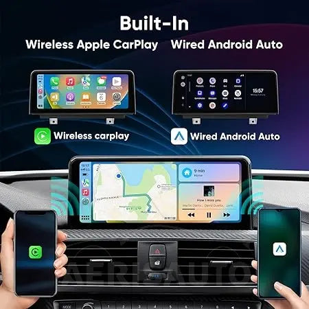 10.25''For BMW F30 F31 F34 NBT 3/4 Series E30 E36 328i 320i 2013-2016 AERISAUTO for Apple Android screen and  Android Auto Aerisauto