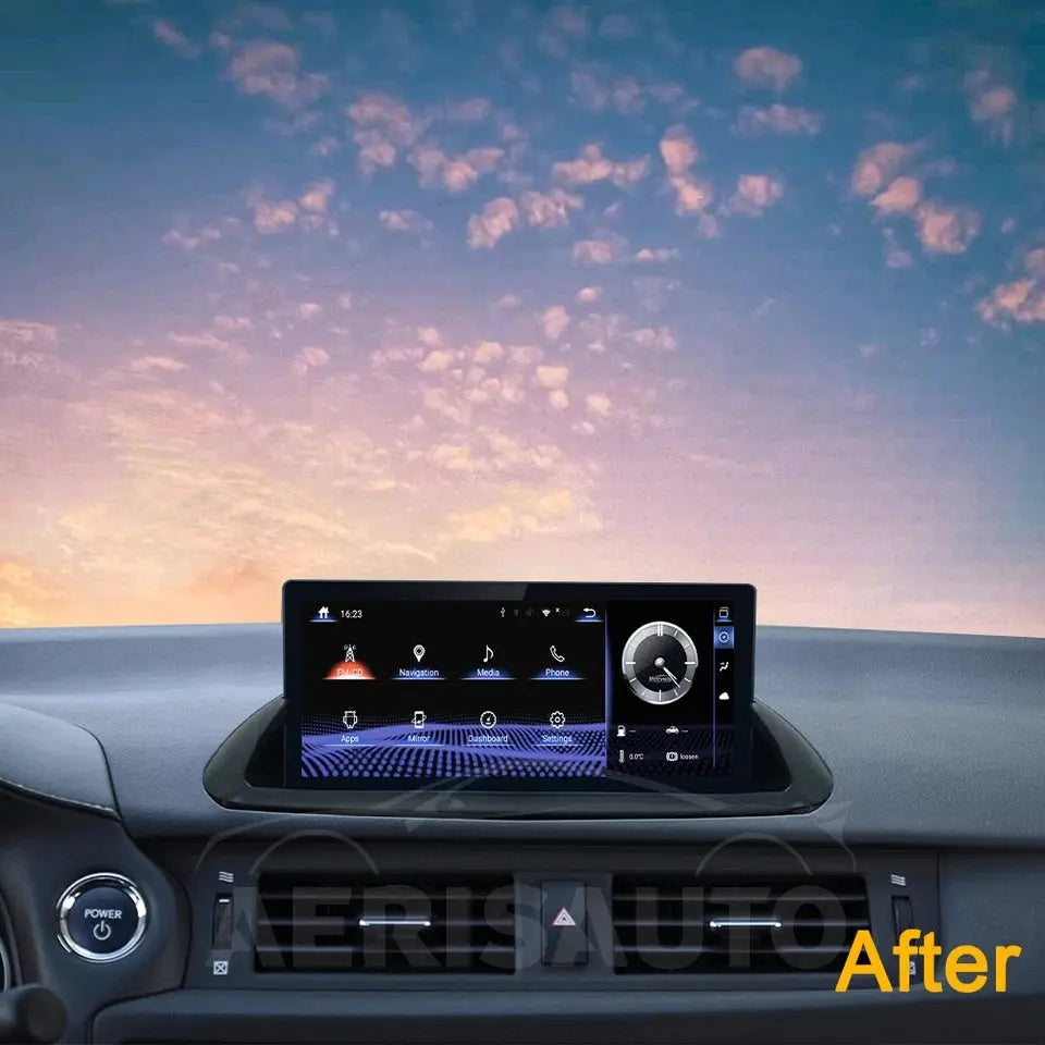 10.25''For Lexus CT Series 2011-2017 Android 13.0 AERISAUTO for Apple Android screen and  Android Auto My Store