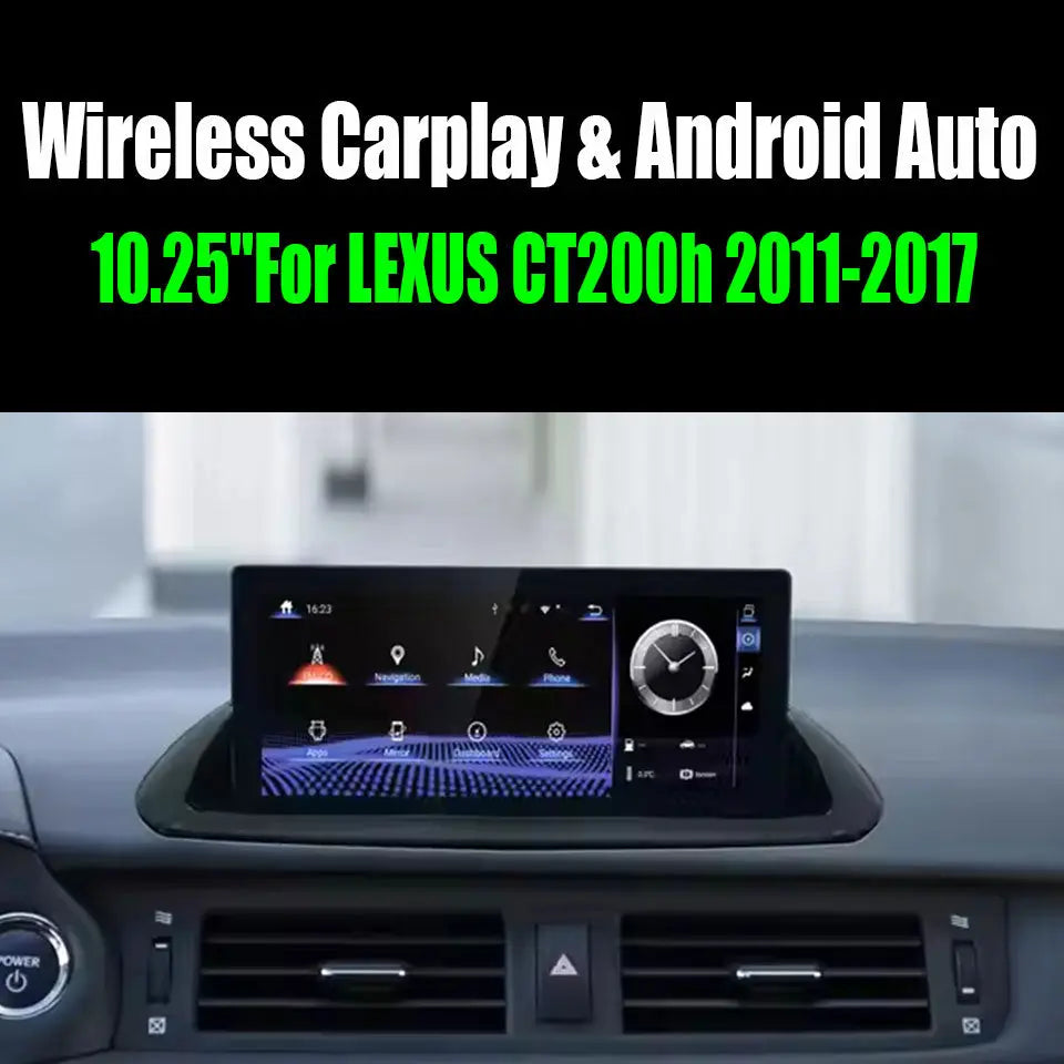 10.25''For Lexus CT200h 2011-2017 AERISAUTO for Apple Android 8.1/10.0 screen and  Android Auto My Store