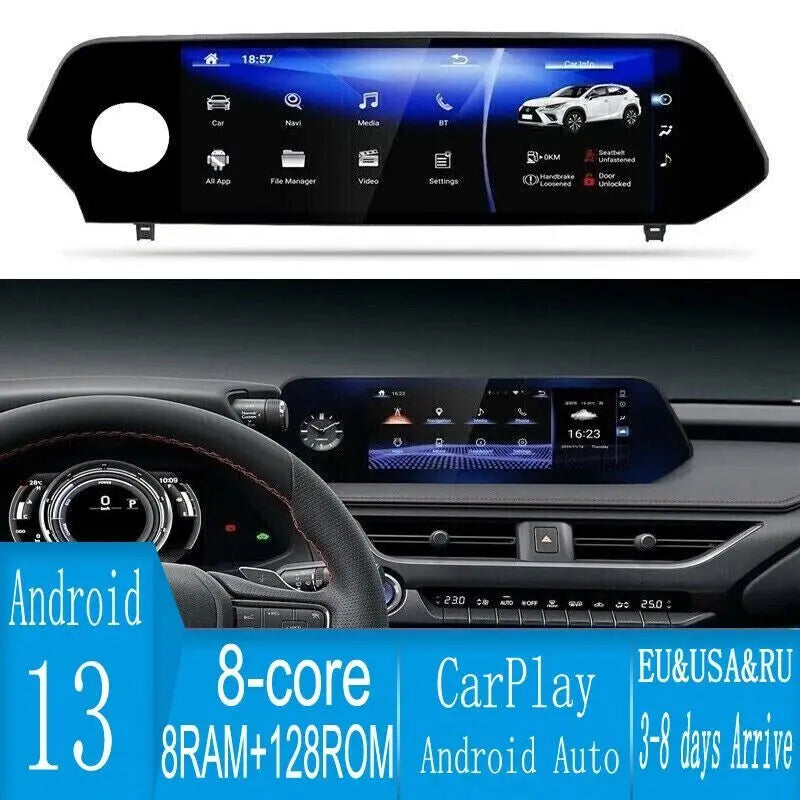 10.25"For Lexus Ux Series 2008-2023 Android 13.0 AERISAUTO for Apple Android screen and  Android Auto My Store