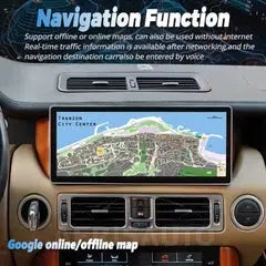 10.25''"For Range Rover V8 L322 2002-2012 AERISAUTO for Apple Android screen and  Android Auto Aerisauto