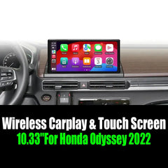 10.33''For Honda Odyssey 2022 AERISAUTO for Apple Android screen and  Android Auto Aerisauto