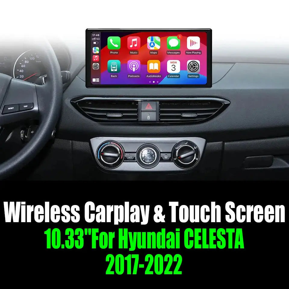 10.33''For Hyundai CELESTA 2017-2022 AERISAUTO for Apple Android screen and  Android Auto Aerisauto