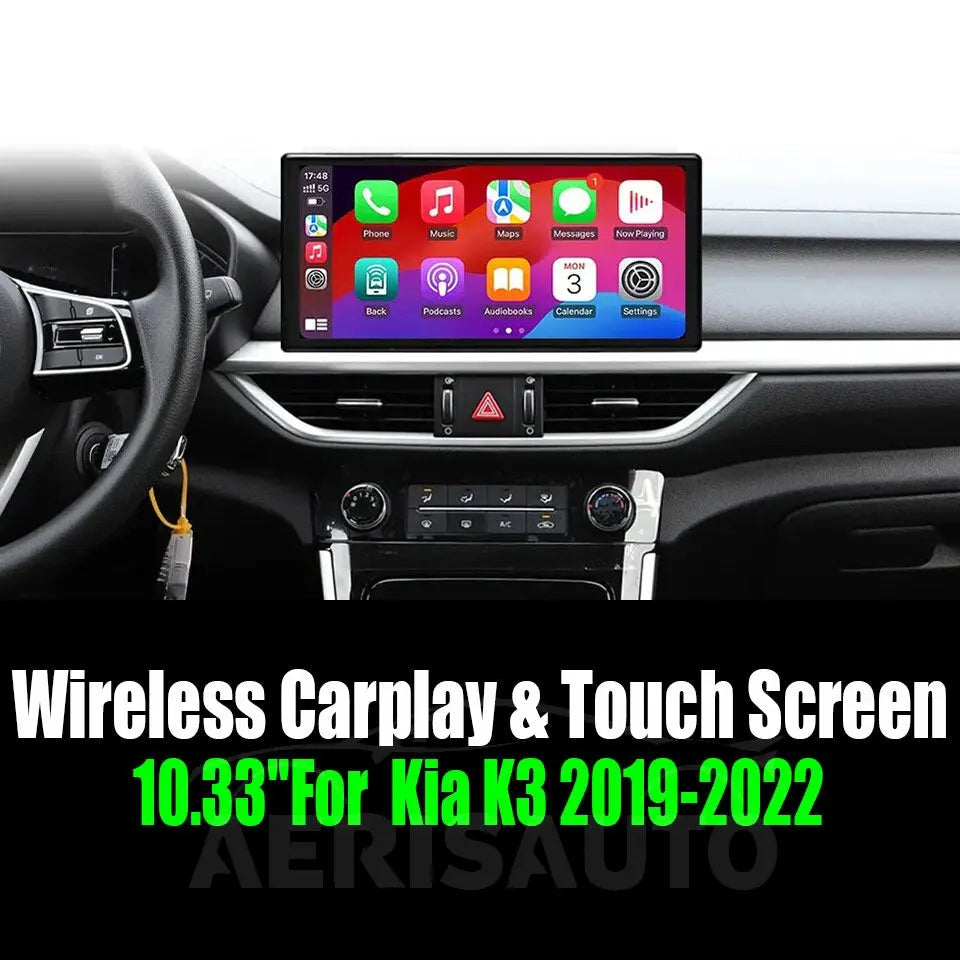 10.33''For  Kia K3 2019-2022 AERISAUTO for Apple Android screen and  Android Auto Aerisauto
