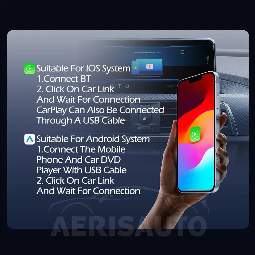 10.33''For  Kia K3 2019-2022 AERISAUTO for Apple Android screen and  Android Auto Aerisauto