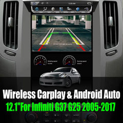 12.1''For Infiniti G37 G25 2005-2017 AERISAUTO for Apple Android screen and  Android Auto Aerisauto