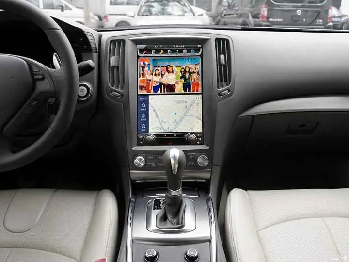 12.1''For Infiniti G37 G25 2005-2017 AERISAUTO for Apple Android screen and  Android Auto Aerisauto