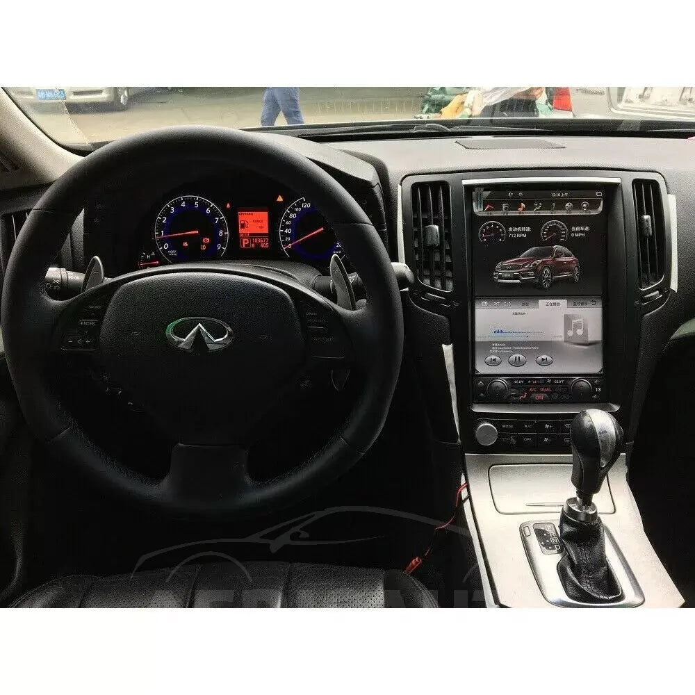 12.1''For Infiniti G37 G25 2005-2017 AERISAUTO for Apple Android screen and  Android Auto Aerisauto