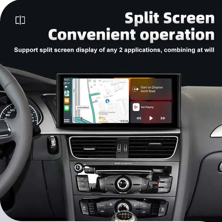12.3'' For Audi A4 A5 Q5 B9 2016-2023 AERISAUTO for Apple Android screen and  Android Auto Aerisauto