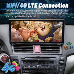 12.3" for Acura TL 2008-2014 Android 13 AERISAUTO for Apple Android screen and  Android Auto Aerisauto