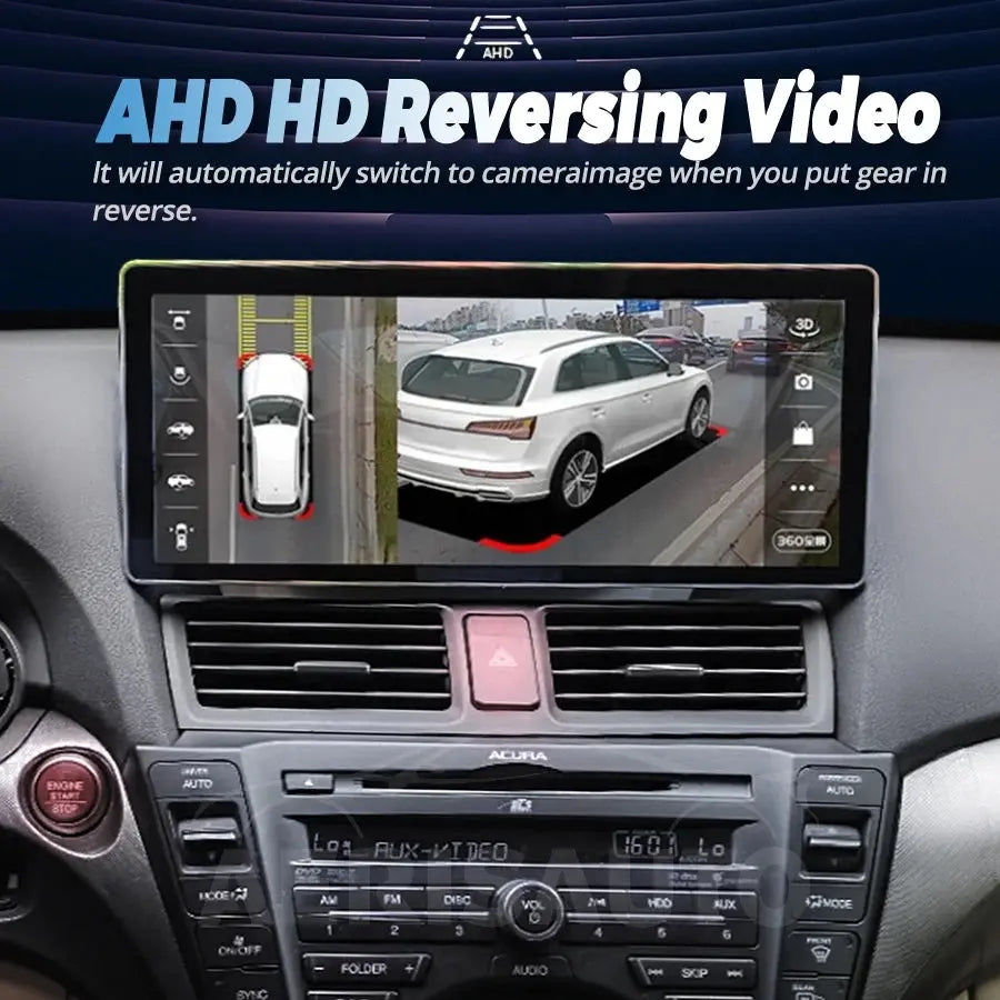 12.3" for Acura TL 2008-2014 Android 13 AERISAUTO for Apple Android screen and  Android Auto Aerisauto