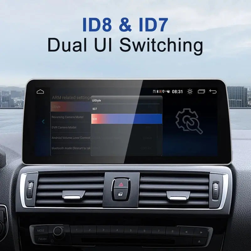 12.3''For BMW 1series F20 F21 Snapdragon 665 NBT AERISAUTO for Apple Android screen and  Android Auto Aerisauto