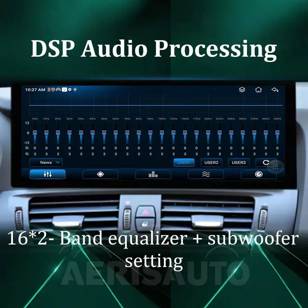 12.3''For BMW 3/4 series F30 F31 F32 F33 F34 F36 2013 - 2019 Android 14 AERISAUTO for Apple Android screen and  Android Auto Aerisauto