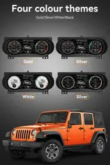 12.3"For Jeep Wrangler 2018-2023 AERISAUTO for LCD Digital Dashboard Cluster Aerisauto