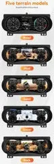 12.3"For Jeep Wrangler 2018-2023 AERISAUTO for LCD Digital Dashboard Cluster Aerisauto