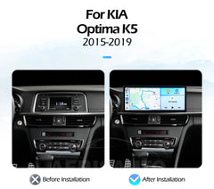 12.3''For KIA Optima K5 2015-2019 AERISAUTO for Apple Android screen and  Android Auto Aerisauto