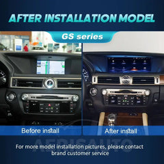 12.3''For Lexus GS Series 2012-2020 Android 14.0 AERISAUTO for Apple Android screen and  Android Auto My Store