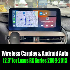 12.3''For Lexus RX Series 2009-2015 Android 14.0 AERISAUTO for Apple Android screen and  Android Auto Aerisauto