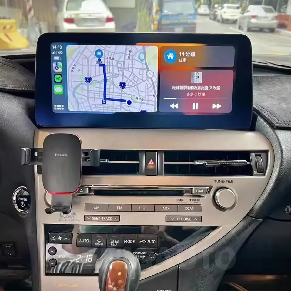 12.3''For Lexus RX Series 2009-2015 Android 14.0 AERISAUTO for Apple Android screen and  Android Auto Aerisauto