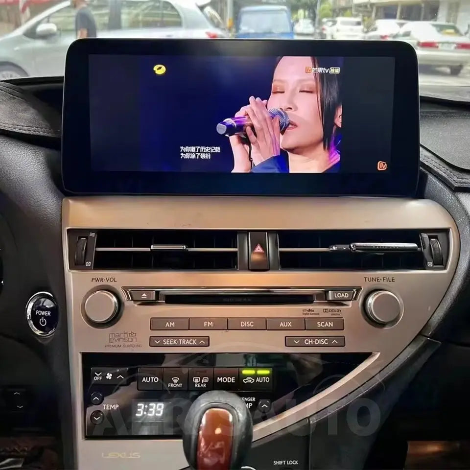12.3''For Lexus RX Series 2009-2015 Android 14.0 AERISAUTO for Apple Android screen and  Android Auto Aerisauto