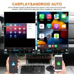 13.6"For Land Rover Freelander 2007-2015 AERISAUTO for Apple Android screen and  Android Auto Aerisauto