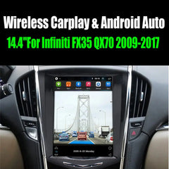 14.4"For Infiniti FX35 QX70 2009-2017 AERISAUTO for Apple Android screen and  Android Auto Aerisauto