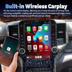 14.5''For Dodge Ram 1500 2500 3500 2019-2023 AERISAUTO for Apple Android screen and  Android Auto Aerisauto