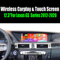 12.3''For Lexus GS Series 2012-2020 Android 14.0 AERISAUTO for Apple Android screen and  Android Auto