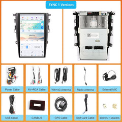 For Ford Fusion 2013-2020 AERISAUTO for Big Vertical Screen Tesla Style Screen Car Radio Stereo