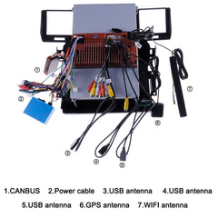 12.1''For Land Rover Range Sport L320 2005-2009 Android 13.0 AERISAUTO for Apple Android screen and  Android Auto
