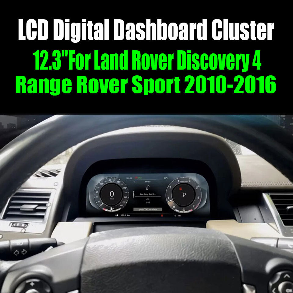 12.3"For Land Rover Discovery 4/ Range Rover Sport 2010-2016 AERISAUTO for LCD Digital Dashboard Cluster