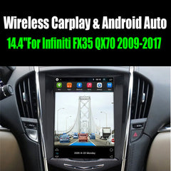 14.4"For Infiniti FX35 QX70 2009-2017 AERISAUTO for Apple Android screen and  Android Auto