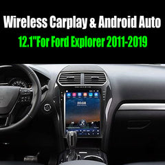 12.1''For Ford Explorer 2011-2019 AERISAUTO for Apple Android screen and  Android Auto