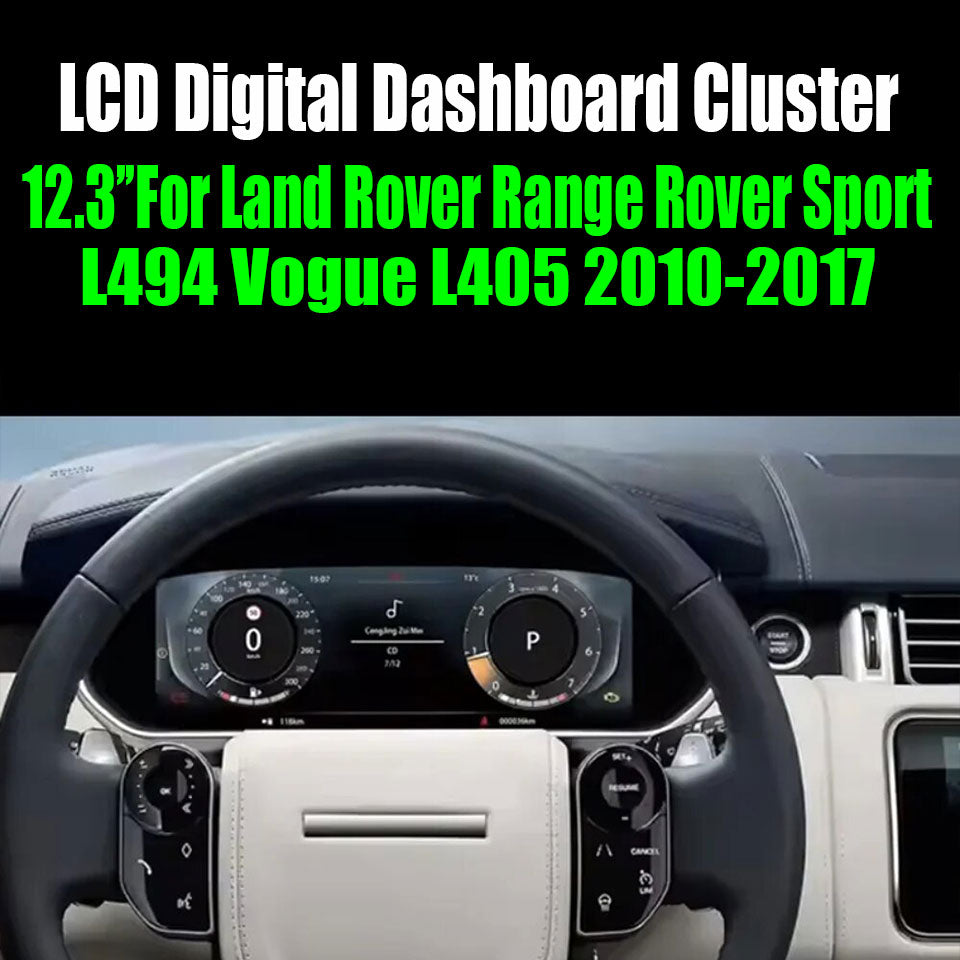 12.3"For Land Rover Range Rover Sport L494/ Vogue L405 2010-2017 AERISAUTO for LCD Digital Dashboard Cluster